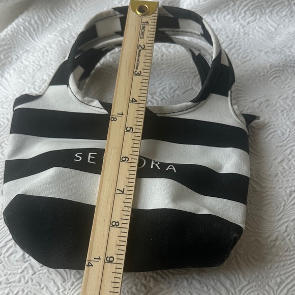 Sephora Monochrome Striped Cosmetic Bag - Picture 8 of 8